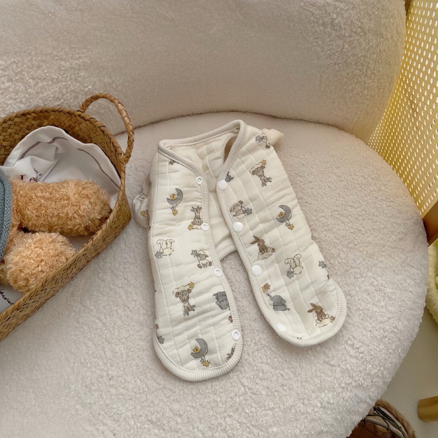Cotton Cloud Ruffle Pet Vest