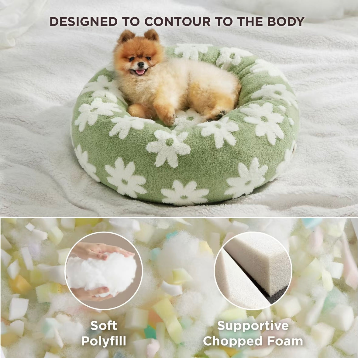 Sherpa Donut Bed