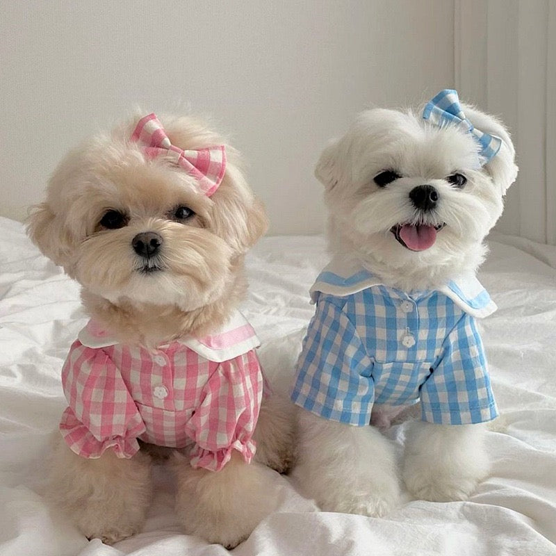 Pink Plaid Princess Skirt