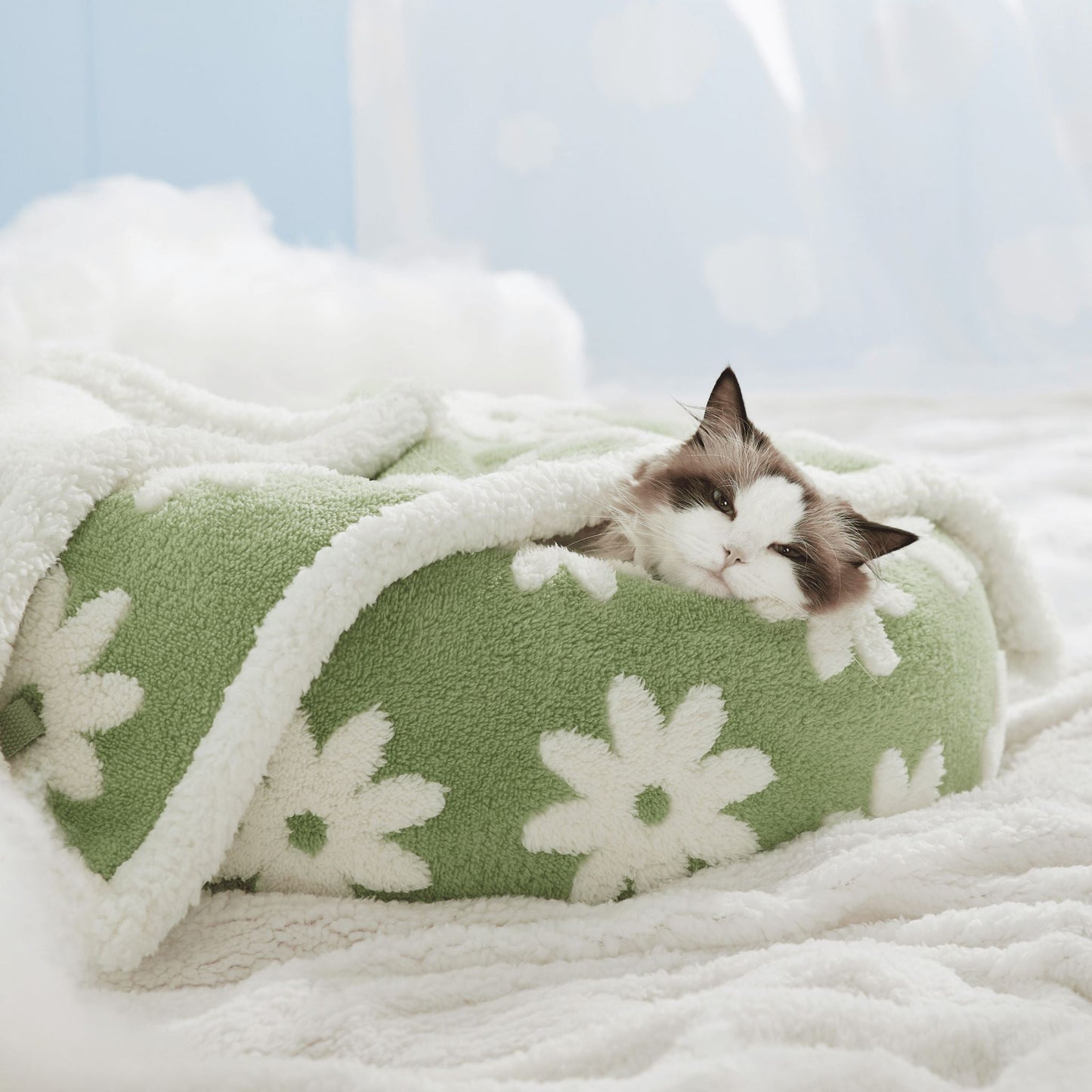 Sherpa Donut Bed