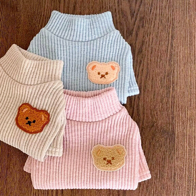 Blue Teddy Sweater Tee
